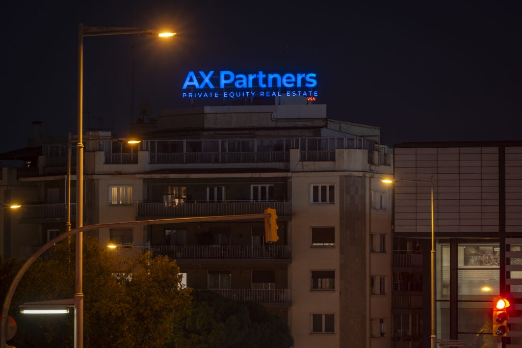 Oficinas de AX Partners en Via Augusta, Barcelona